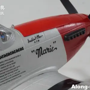 P-51 Mustang RC Model – Zestaw z chowanym podwoziem 1200mm