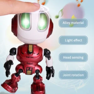 Inteligentne roboty zabawkowe z dźwiękiem i światłem dla dzieci