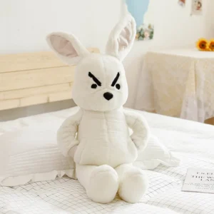 Biały Wściekły Królik – Prezent z Pazurem!