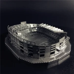 Metalowe Puzzle 3D – Model Camp Nou Stadionu 1:3500 DIY