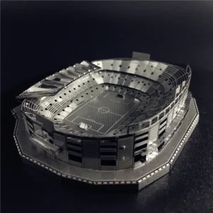 Metalowe Puzzle 3D – Model Camp Nou Stadionu 1:3500 DIY