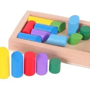 Drewniane puzzle edukacyjne - Tangram dla dzieci i dorosłych