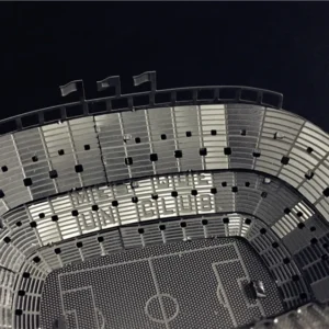 Metalowe Puzzle 3D – Model Camp Nou Stadionu 1:3500 DIY
