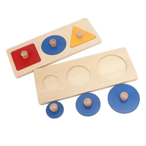 Zabawka Montessori do nauki kształtów i kolorów dla maluchów