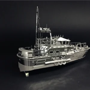 Metalowe Puzzle 3D – Model Łodzi Ratunkowej DIY C22201