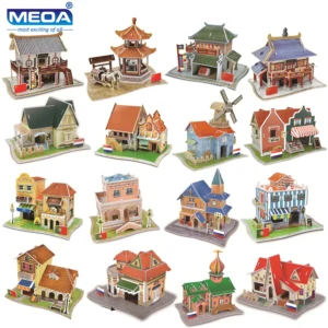 Puzzle 3D: Słynne budowle - idealny prezent