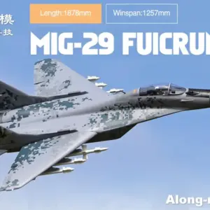 MIG-29 Dual 80mm EDF – Model Samolotu RC w Skali 1:10