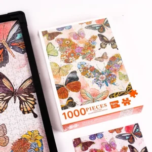 Motyli Świat: Puzzle 1000 sztuk jako prezent edukacyjny i antystresowy