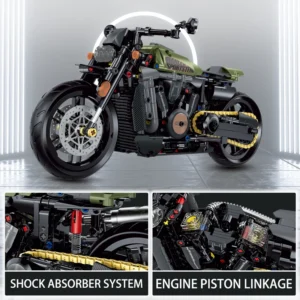 Modele motocyklowe Duke Harleys – zabawka konstrukcyjna na prezent