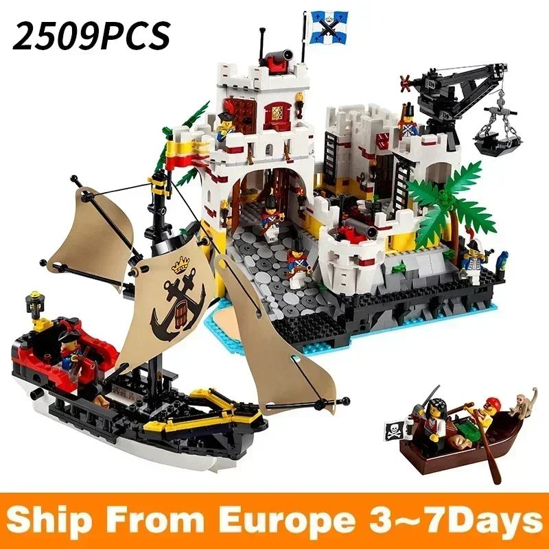 Zamek Piratów Eldorado – Modułowe Klocki 2509 sztuk