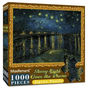 Puzzle Van Gogh "Gwiaździsta Noc" – 1000 elementów