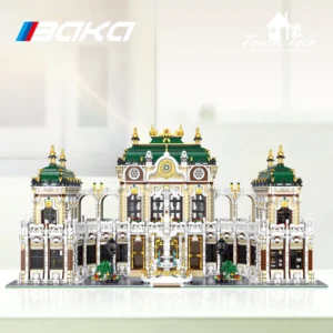 Luksusowy Model Pałacu z Klocków – Kreatywna Architektura MOC 33221