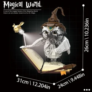 Magiczna Sowa z Klocków – Idealny Prezent na Święta