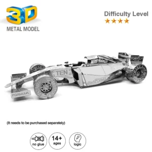 Zestaw puzzli 3D Metal: Trening pamięci i kreatywności w jednym!