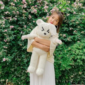 Biały Wściekły Królik – Prezent z Pazurem!