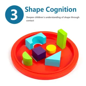 Kolorowe klocki drewniane 100 el. – kreatywna zabawa dla malucha