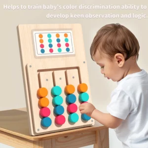 Sortowanie kolorów - rozwój logicznego myślenia z Montessori!