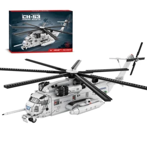 Helikopter CH-53E Sea Stallion - Klocki do budowania wojskowego modelu