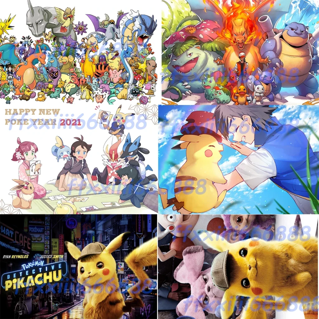 Pikachu i Przyjaciele: Drewniana Układanka Pokémon - Zbierz Całą Kolekcję!
