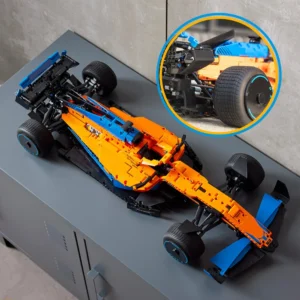 Supersamochód McLaren F1 – Techniczny zestaw wyścigowy dla dzieci