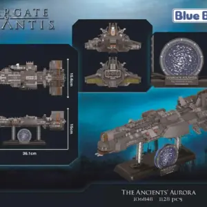 Stargate Atlantis: Antyczny statek z 1128 klocków do zbudowania