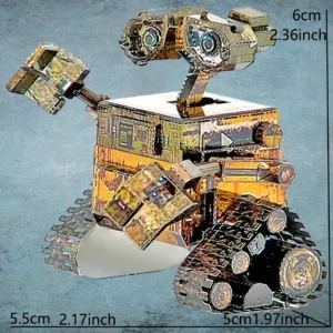 Zestaw Metalowych Puzzli 3D – Kreatywna Zabawa z Modelem