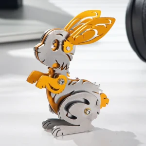 MOKR 3D Metal Animals Puzzle – Unikalny prezent dla każdego!