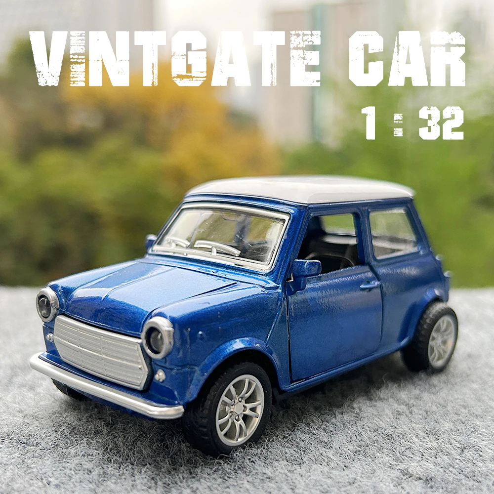 Vintage Fiat Mini 1:32 Diecast Model – Kolekcjonerska miniatura