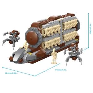 Zestaw Budowlany Star Wars - Platoon Attack Craft