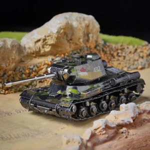 Ciężki czołg JS-2 3D puzzle metalowe do samodzielnego montażu