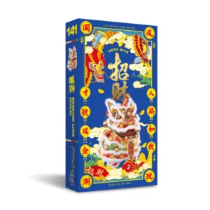 Piececool 3D Puzzle: Chiński Taniec Lwa – Wyjątkowy Model do Składania
