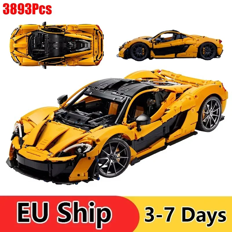 Zestaw klocków McLaren 3893 el. – Sportowy model do składania