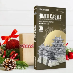 Metalowe Puzzle 3D – Model Zamku Himeji-jo DIY