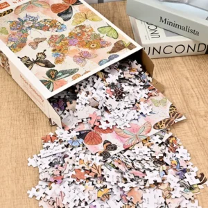 Motyli Świat: Puzzle 1000 sztuk jako prezent edukacyjny i antystresowy