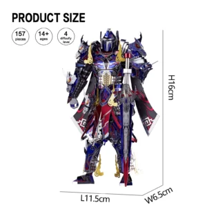 Piececool 3D Puzzle Metalowy Zestaw Titan – Stwórz Niezwykły Model!