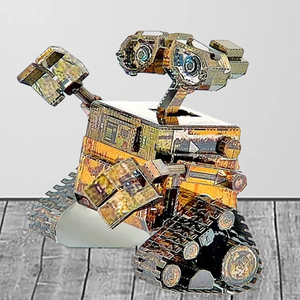 Zestaw Metalowych Puzzli 3D – Kreatywna Zabawa z Modelem