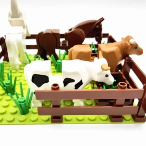 Zabawny świat zwierząt i roślin z klocków LEGO dla dzieci!