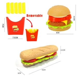 Zabawka kuchnia dla dzieci - Hamburger, frytki, hot dogi i więcej!