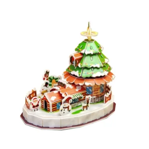 Puzzle 3D - Ciuchcia – Magiczna Zabawa na Święta