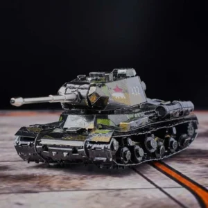 Ciężki czołg JS-2 3D puzzle metalowe do samodzielnego montażu