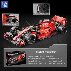 Zestaw F1 RC: Buduj i ścigaj z kolekcjonerskim modelem wyścigówki!