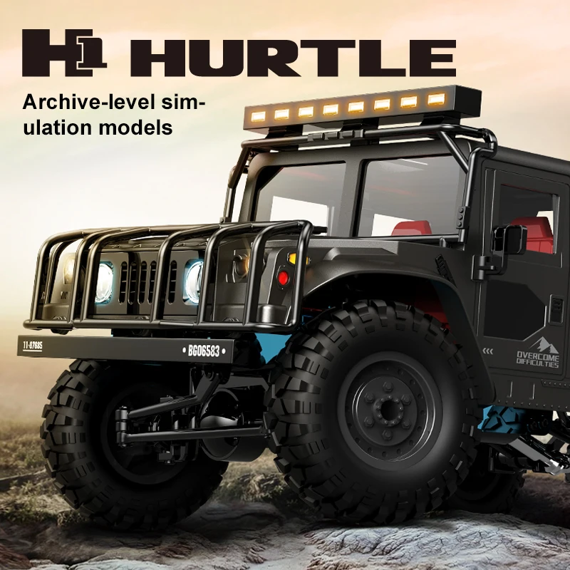 Model Hummera RC 4WD – Zabawka off-road w skali 1:12