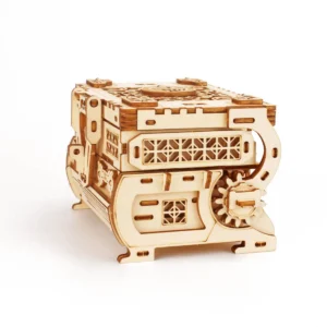 3D Drewniane Puzzle: Zbuduj Swoje Własne Pudełko Biżuterii DIY