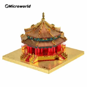 Metalowa układanka 3D Dazheng Palace – Prezent na Boże Narodzenie