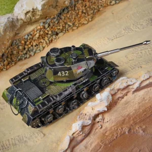 Ciężki czołg JS-2 3D puzzle metalowe do samodzielnego montażu