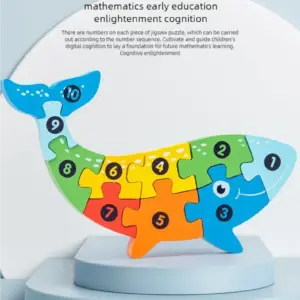 Kolorowe puzzle 3D: rozwijaj kreatywność i inteligencję malucha!
