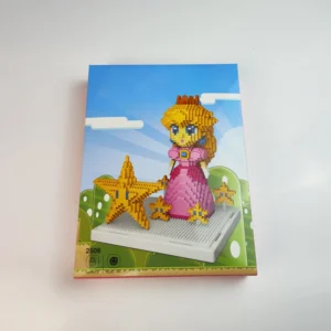 Klocki konstrukcyjne Peach Princess – Kreatywna zabawa z Disney!