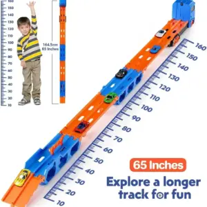 65-calowy transporter wyścigowy 9 w 1 – Zabawka dla malucha