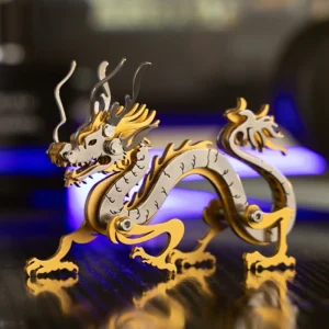 MOKR 3D Metal Animals Puzzle – Unikalny prezent dla każdego!