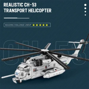 Helikopter CH-53E Sea Stallion - Klocki do budowania wojskowego modelu